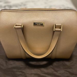 🚫SOLD🚫Kate Spade Rose Gold Saffiano Leather Bag